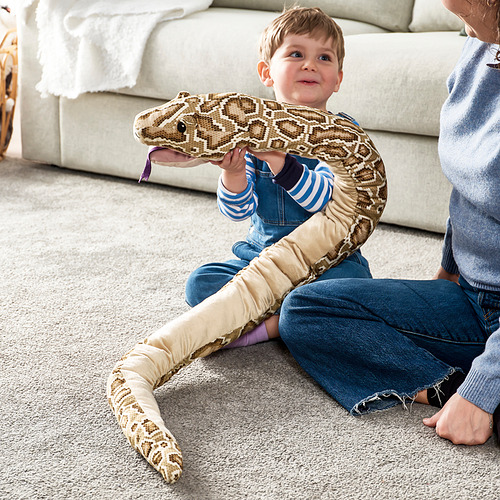 Djungelskog Boneka Tangan Ular Phyton Birma Ikea Indonesia