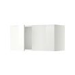 METOD - Kabinet dinding dengan 2 pintu, putih/Ringhult putih, 80x37x40 cm