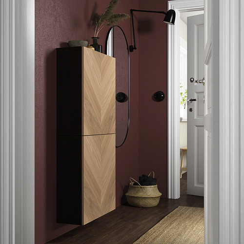BESTÅ wall cabinet with 2 doors