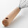 VARDAGEN - balloon whisk, stainless steel/beech, 30 cm | IKEA Indonesia - PE936929_S1