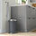 MJÖSA - pedal bin, dark grey, 12 l | IKEA Indonesia - PE866068_S1