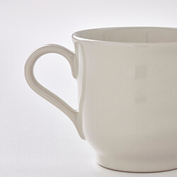 SANDSKÄDDA - Mug, light grey-beige, 27 cl