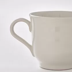 SANDSKÄDDA - Mug, light grey-beige, 27 cl