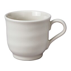 SANDSKÄDDA - Mug, light grey-beige, 27 cl