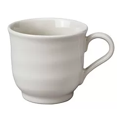 SANDSKÄDDA - Mug, light grey-beige, 27 cl