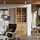 TONSTAD - storage comb w sliding glass doors, oak veneer/clear glass, 82x47x201 cm | IKEA Indonesia - PE936999_S1