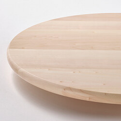 SNUDDA - Lazy Susan, solid wood, 39 cm