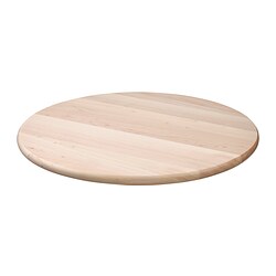 SNUDDA - Lazy Susan, solid wood, 39 cm