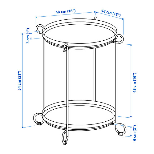 LIVELYCKE Measurement Illustration