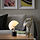 NÖDMAST - LED portable lamp, battery operated, white/black, 26 cm | IKEA Indonesia - PE937093_S1