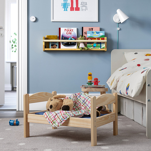 DUKTIG kasur boneka dengan set seprai