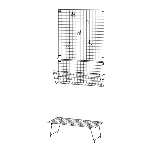 GREJIG perabot lorong, set isi 3
