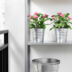 FEJKA - Tanaman tiruan dalam pot, dalam/luar ruang/Bellis perennis merah muda, 12 cm