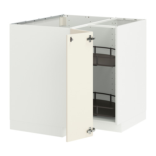 METOD corner base cabinet with carousel
