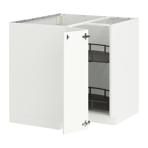 METOD corner base cabinet with carousel