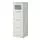 BRIMNES - lemari 4 laci, putih/kaca frosted, 39x124 cm | IKEA Indonesia - PE631467_S1