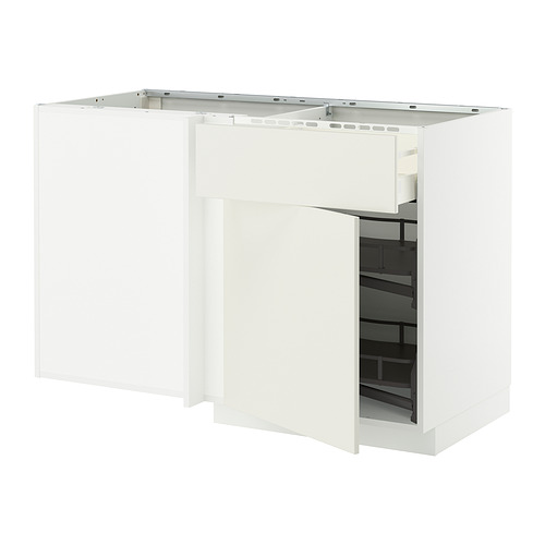 METOD/MAXIMERA corner base cab w drawer and p-out