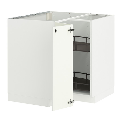 METOD corner base cabinet with carousel