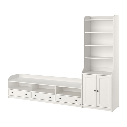 HAUGA TV/storage combination