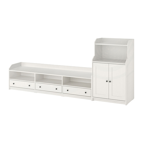 HAUGA TV/storage combination