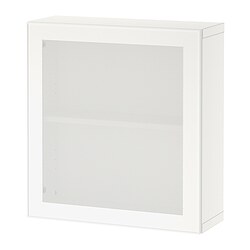 BESTÅ - Kombinasi kabinet dpasang di dnding, putih/Mörtviken putih, 60x22x64 cm