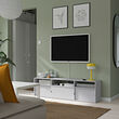 SPIKSMED - TV bench, light grey, 155x32x44 cm | IKEA Indonesia - PE937242_S2
