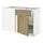 METOD/MAXIMERA corner base cab w drawer and shelf