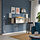 EKET - media storage combination, white/dark grey, 175x35x35 cm | IKEA Indonesia - PE968954_S1