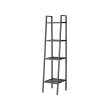 LERBERG - Shelf unit, dark grey, 35x148 cm
