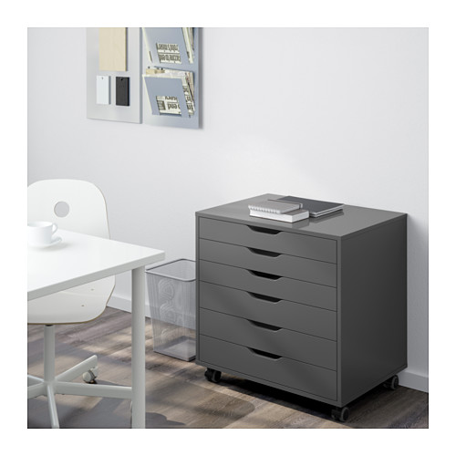 Alex Drawer Unit On Castors Grey Ikea Indonesia