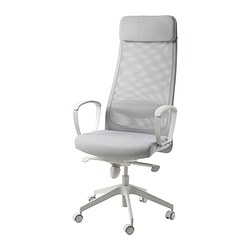 MARKUS - Kursi kantor, Vissle abu-abu muda