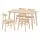 RÖNNINGE/LISABO table and 4 chairs