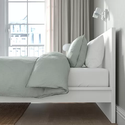 MALM rangka tempat tidur, tinggi