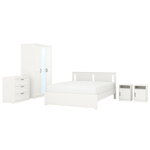 SONGESAND perabot kamar tidur, set isi 5