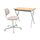 BOLLPOJKE/BLECKBERGET desk and chair