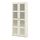 BRIMNES - glass-door cabinet, white, 80x190 cm | IKEA Indonesia - PE681618_S1