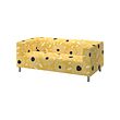 KLIPPAN - 2-seat sofa, Tingetorp yellow/white/floral pattern