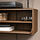 EKET - media storage combination, brown/walnut effect, 210x35x35 cm | IKEA Indonesia - PE969089_S1