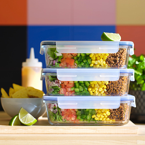 IKEA 365+ wadah makanan dengan penutup