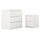 MALM - perabot kamar tidur, set isi 2, putih | IKEA Indonesia - PE866510_S1