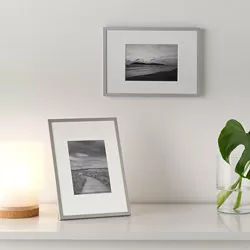 LOMVIKEN - Frame, aluminium, 21x30 cm