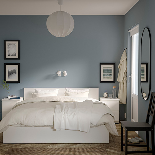 MALM perabot kamar tidur, set isi 3