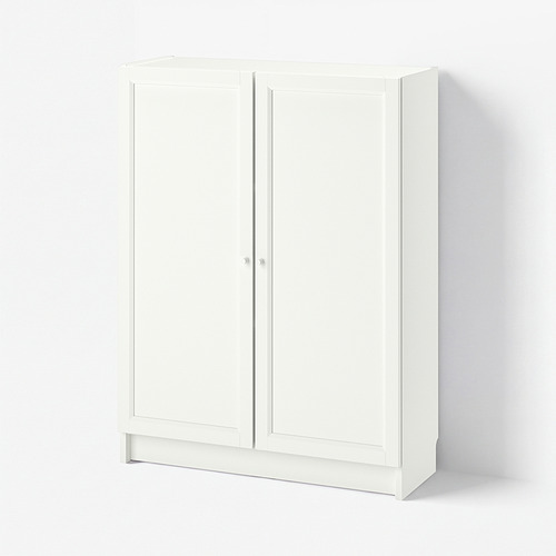 BILLY/OXBERG rak buku dgn pintu
