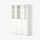 BILLY/OXBERG bookcase with panel/glass doors