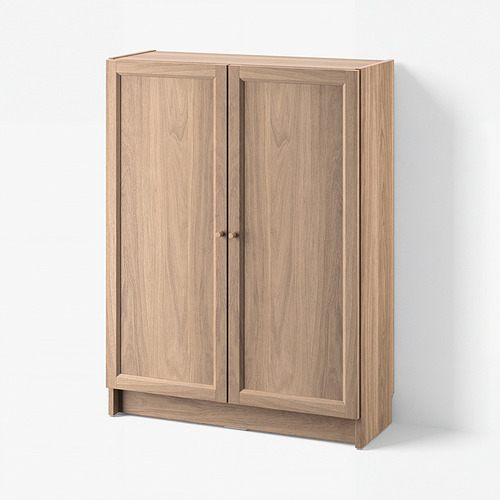 BILLY/OXBERG bookcase with doors