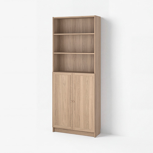 BILLY/OXBERG bookcase with doors