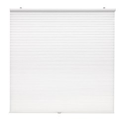 HOPPVALS - Cellular blind, white, 80x155 cm