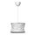 HEMMA/FJÄLLMIL - pendant lamp, white/white, 33 cm | IKEA Indonesia - PE905822_S1