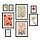 KNOPPÄNG - frame with poster, set of 8, flower market | IKEA Indonesia - PE905849_S1