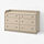 HAUGA chest of 6 drawers